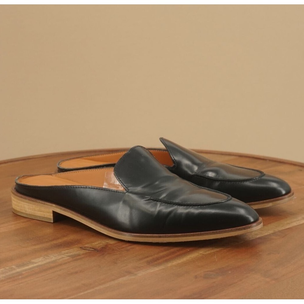 Everlane Black Leather Loafers